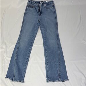 Good American Good Curve Bootcut Super High Rise Long Inseam